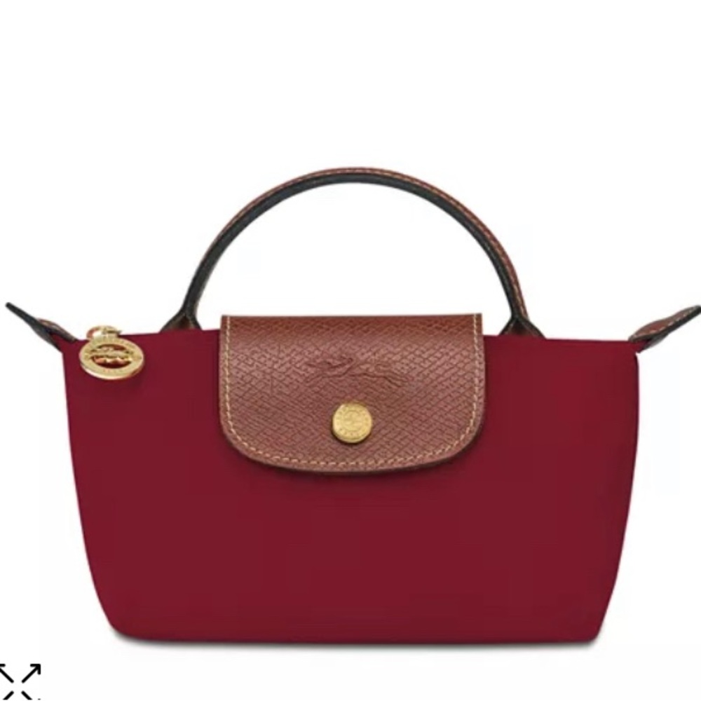 Longchamp le pliage pouch with handle & strap